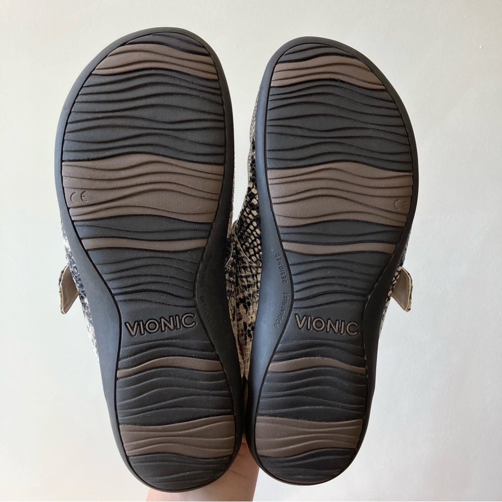 Vionic | Rest Calgary Mule Natural Snake Pattern - Picture 5 of 7